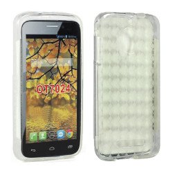 Alcatel One Touch Fierce 7024W TPU Gel Case (Clear)